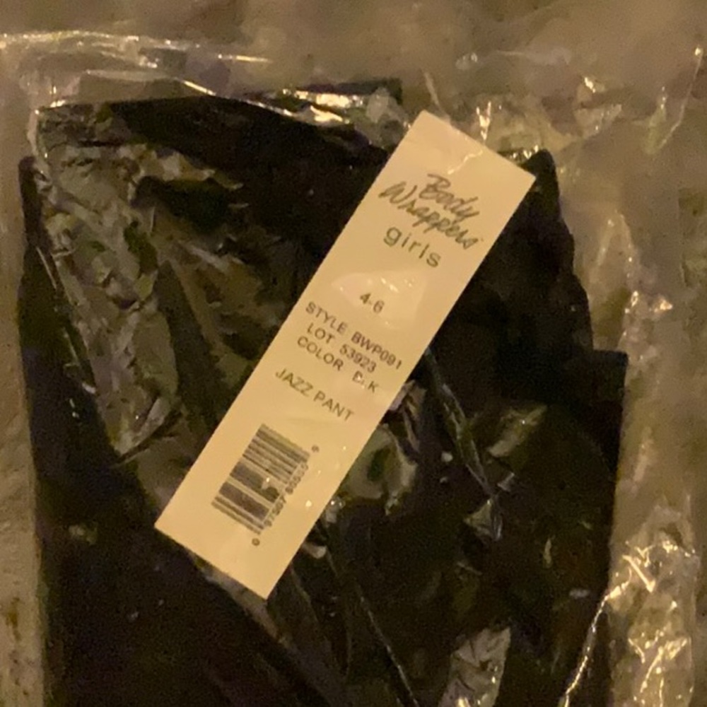 Body Wrappers black jazz pants